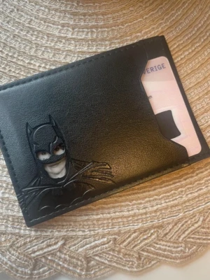 Svart Bat ID kortetui  - Superfint fodral/etui för kort. Nytt.