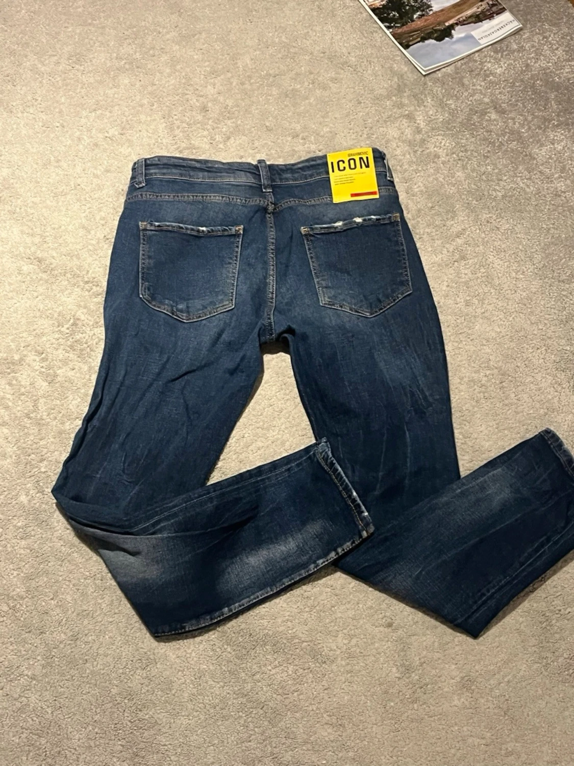 Dsquared2 Ibrahimovic jeans blå - 4