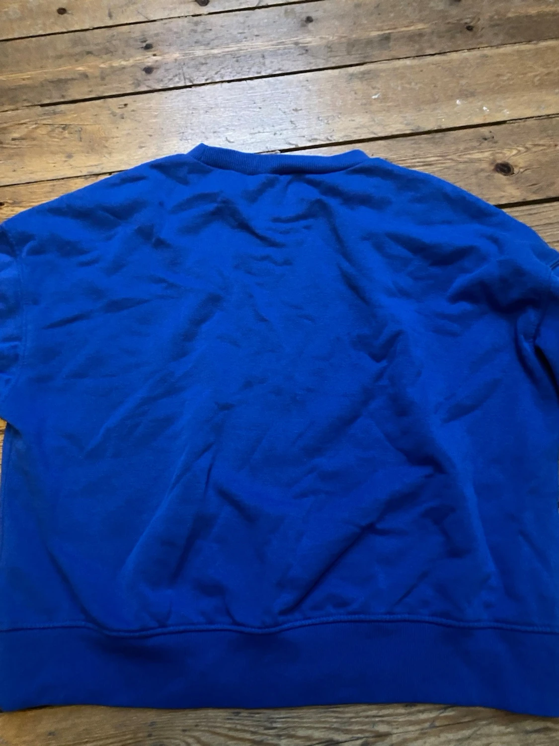 Blå crewneck sweatshirt - 2