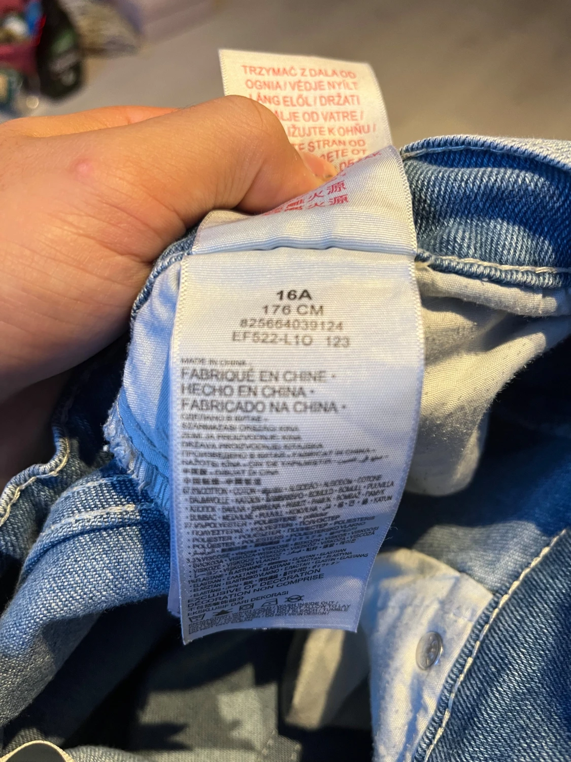 Levi's 501 ljusblå jeans straight fit - 5