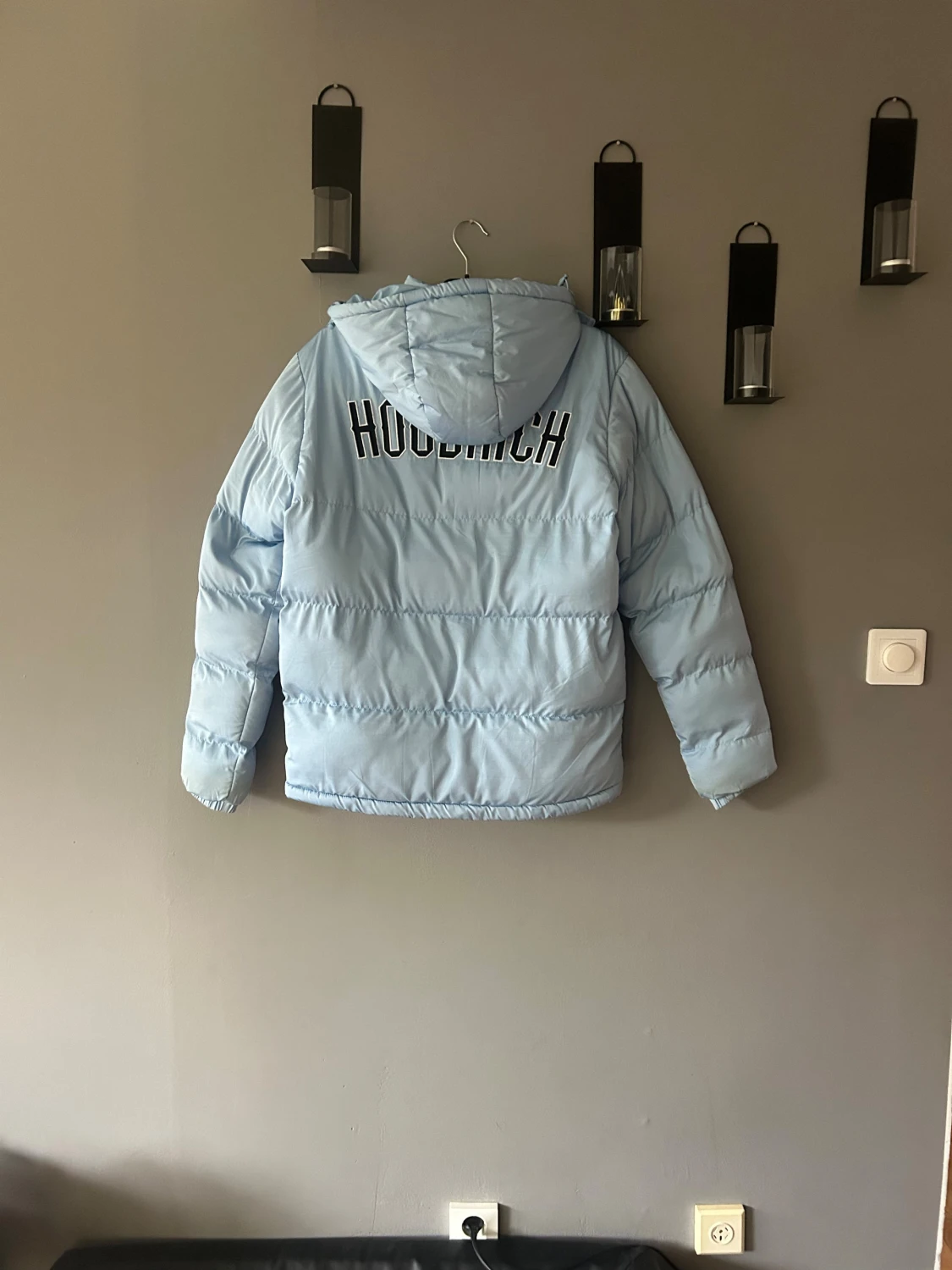 Ljusblå pufferjacka från Hoodrich - 1