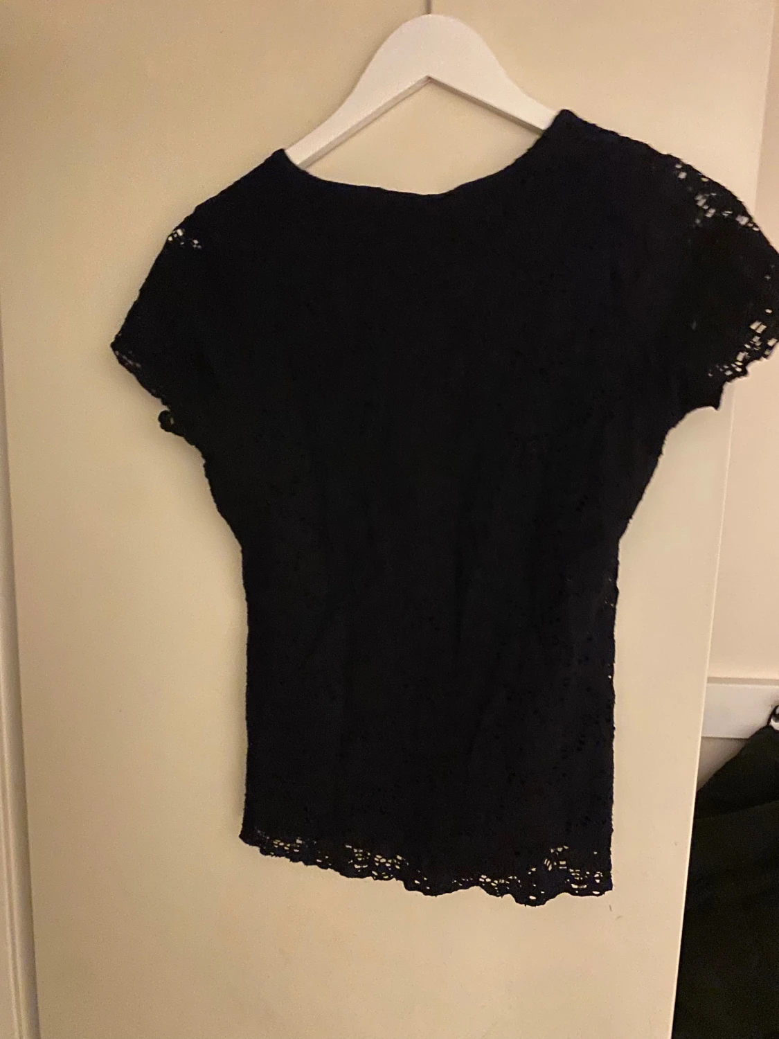 Svart spetsblus från Kappahl - 2