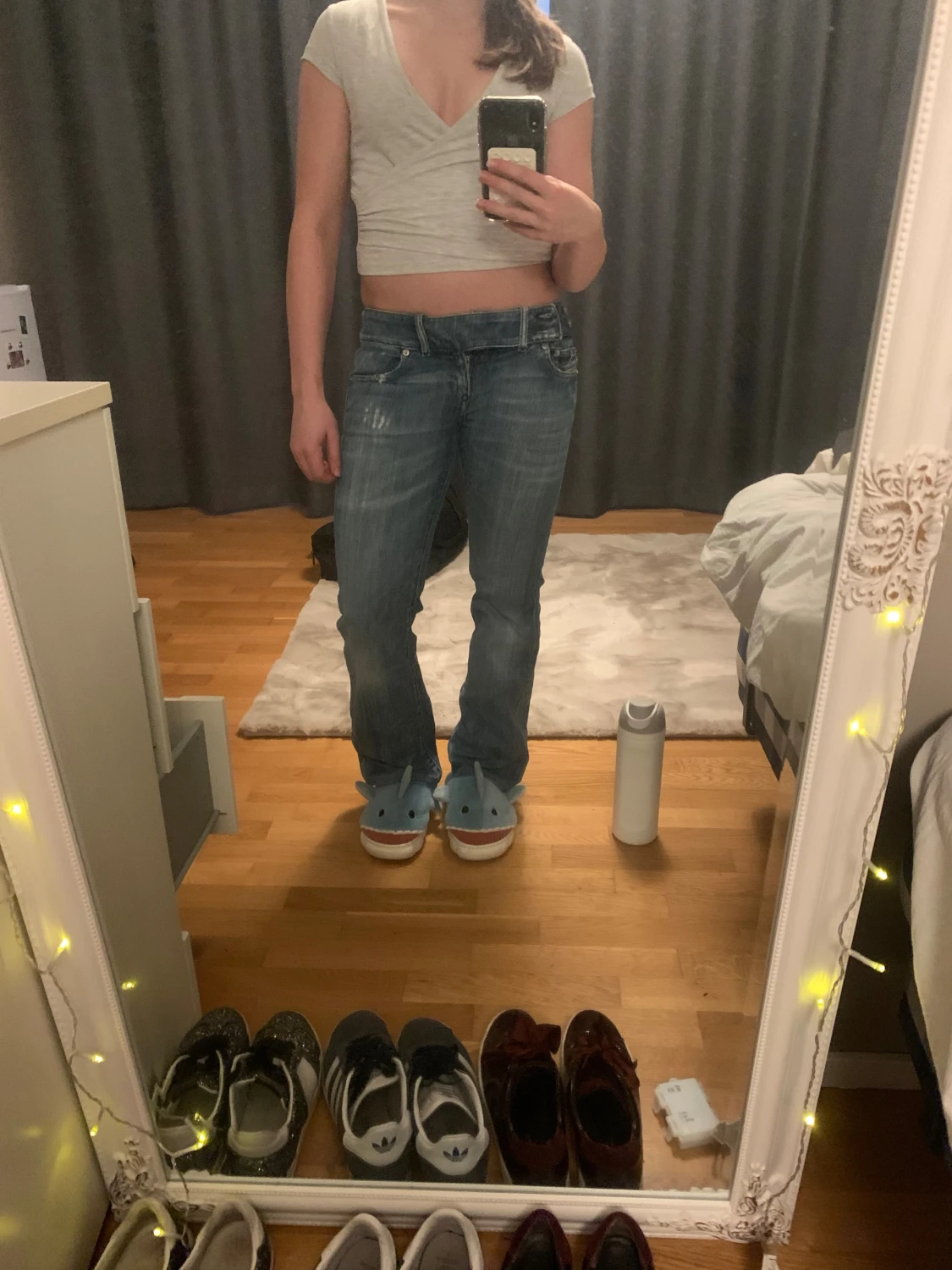 Blå jeans från Diesel, storlek 25