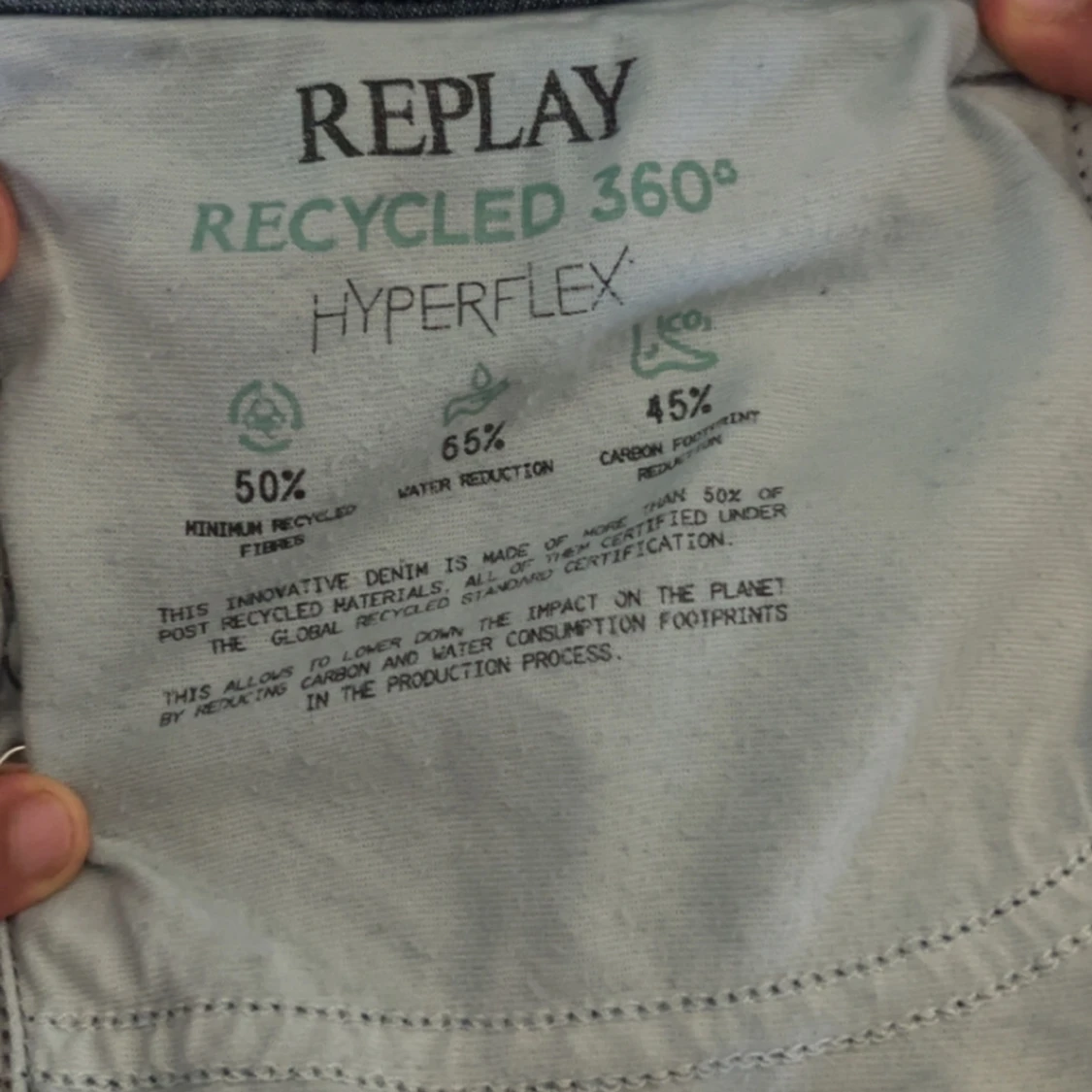 Replay Hyperflex jeans blå - 3