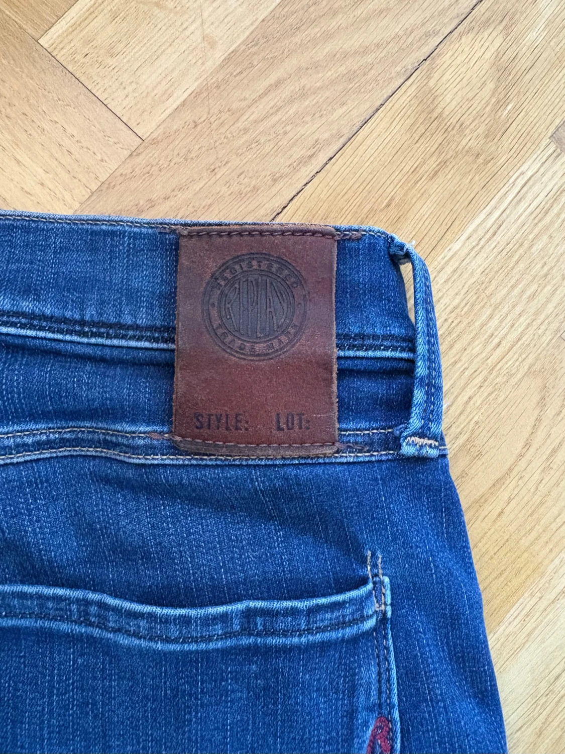 Replay blå jeans straight fit - 3