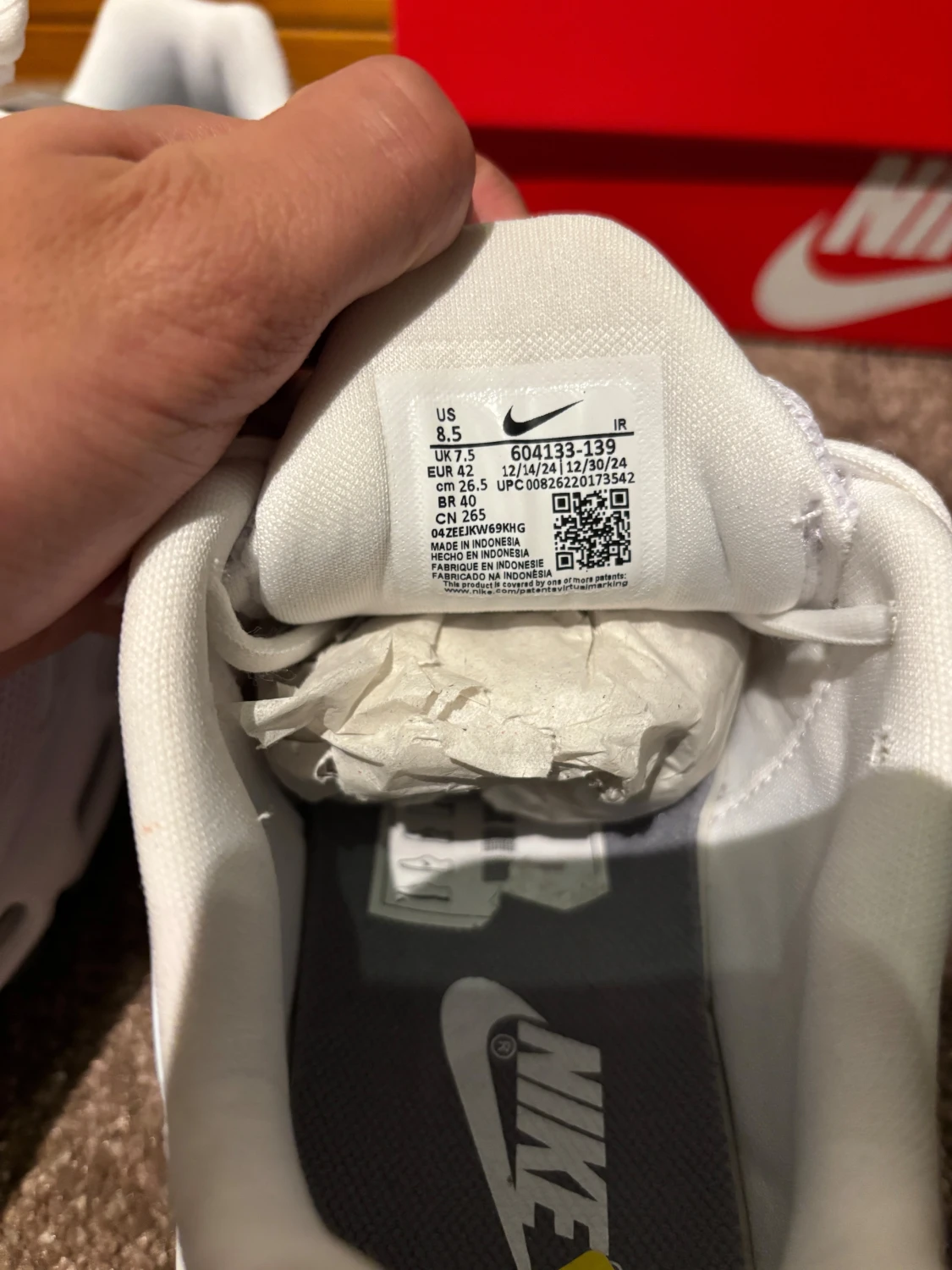 Helt nya Nike Air Max TN helvita - 3