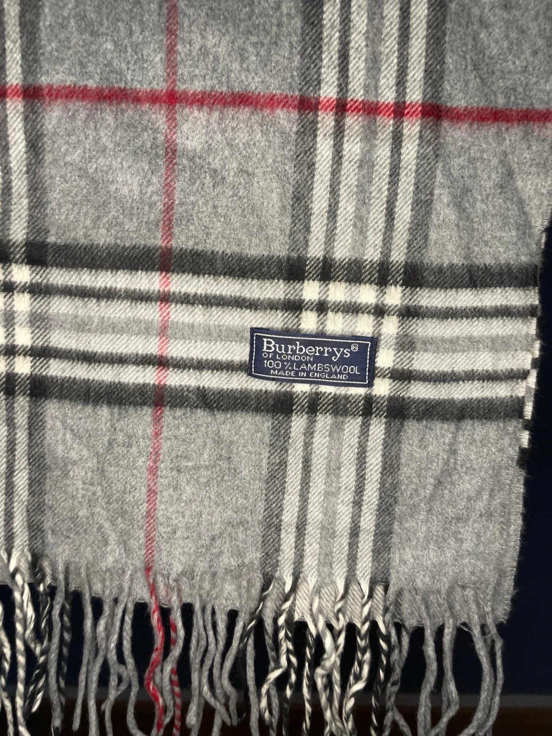 Burberry Halsduk Grå - 2