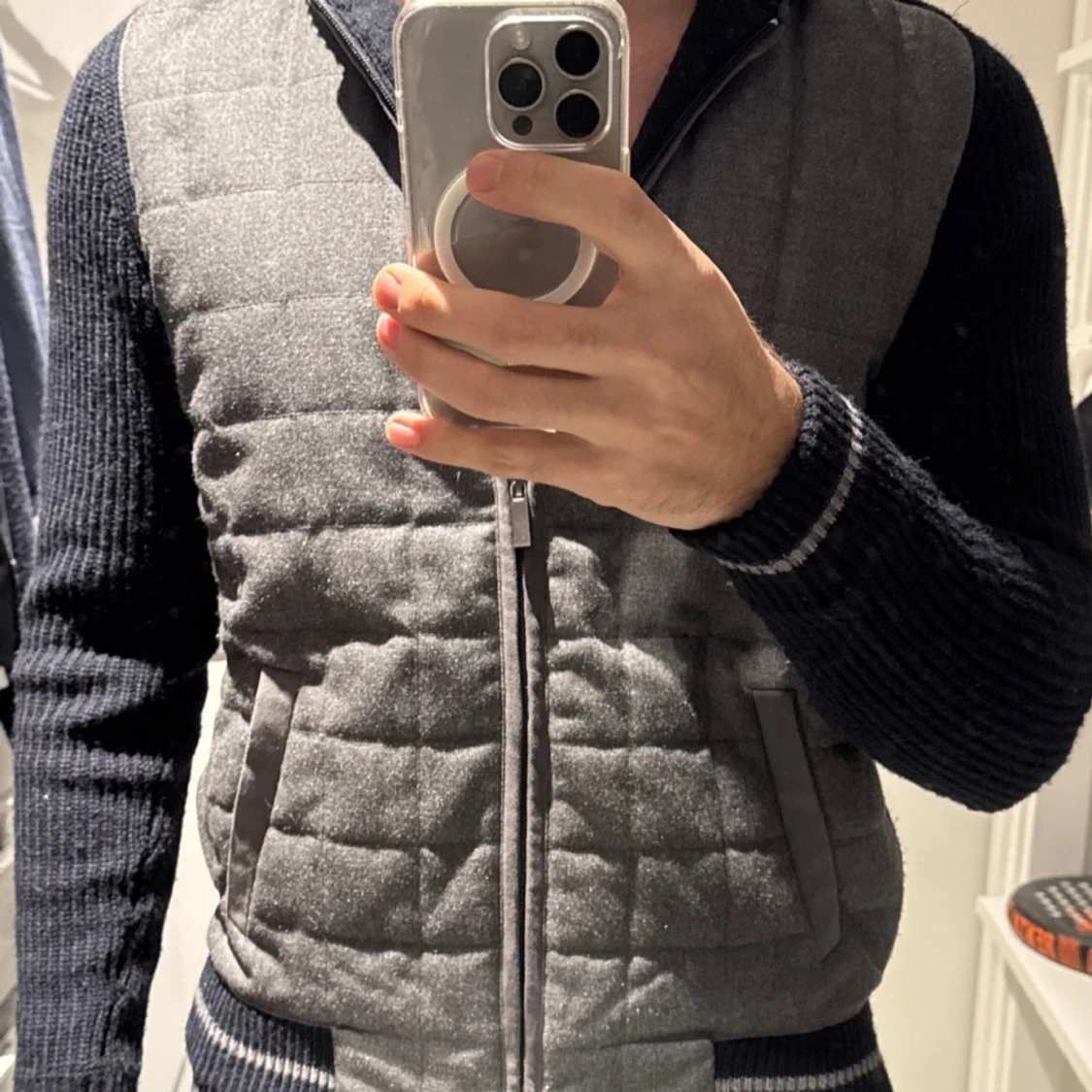 Italiensk Cardigan Jacka - 92