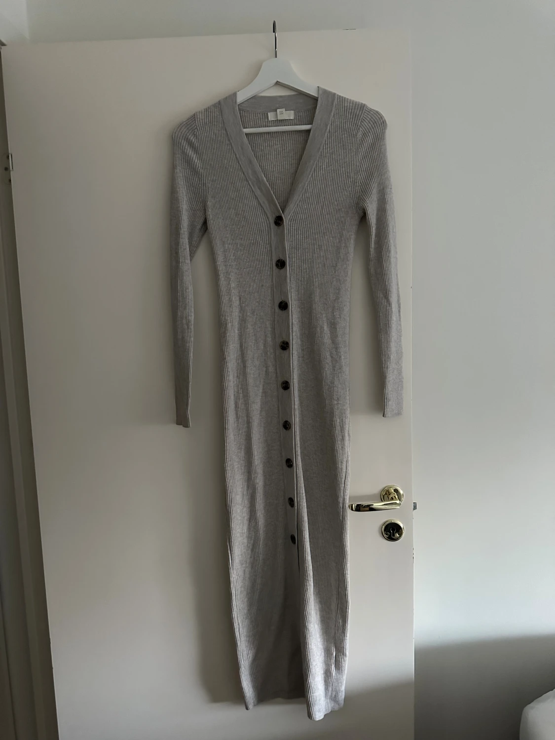 Beige långklänning H&M - 1