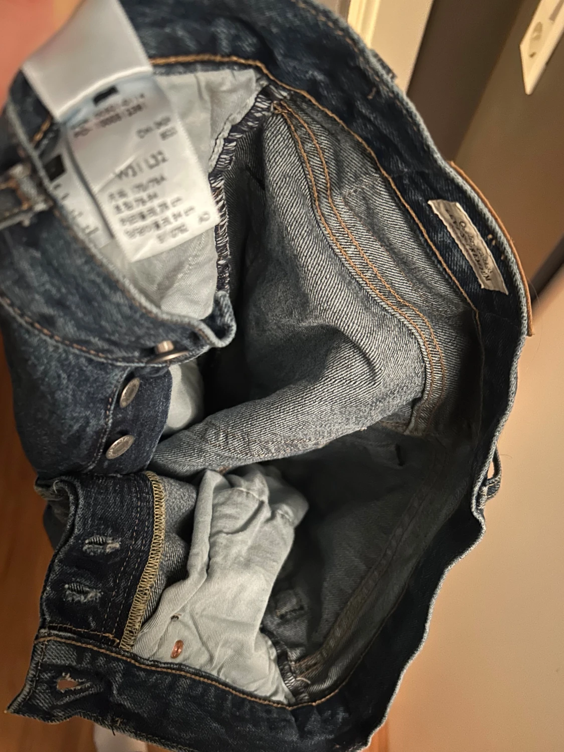 Levi's 501 jeans mörkblå W31 L32 - 2