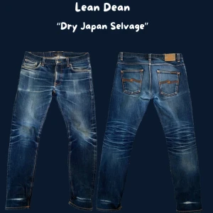 Nudie Selvage Jeans - Tja! Säljer nu dessa selvage jeans från Nudie i modellen Lean Dean ”Dry Japan Selvage”. Jeansen har whiskers och honeycombs med mycket kontrast. Kan vara bland de fetaste selvage jeansen jag sett. Jeansen är i bra skick men har ett litet hål ner mot fotöppnignen då de varit uppvikta, men går att laga gratis snabbt och smidigt hos Nudie. Storleken är W33L32. Nypris ligger på 2500kr, mitt pris 1299kr, men går såklart att diskutera.