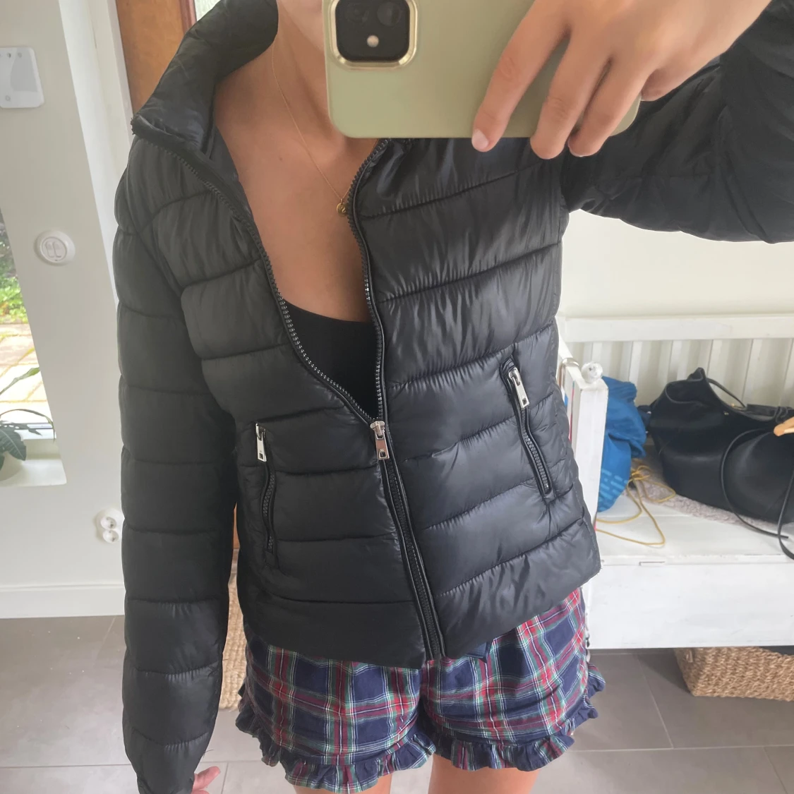 Svart pufferjacka - 3