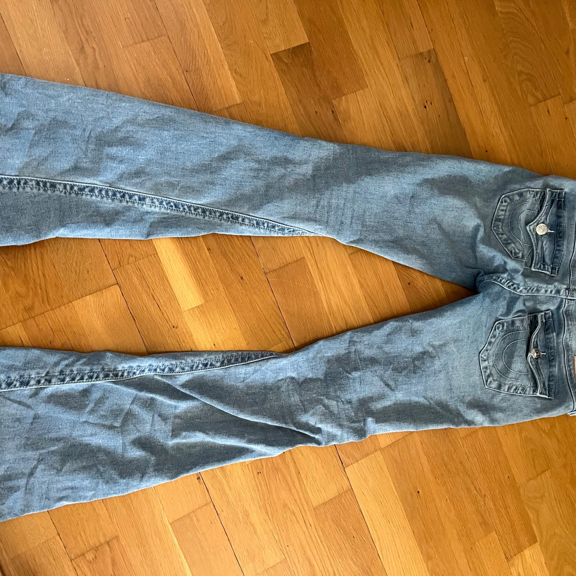 True Religion Joey Low Rise Flare Jeans - 1