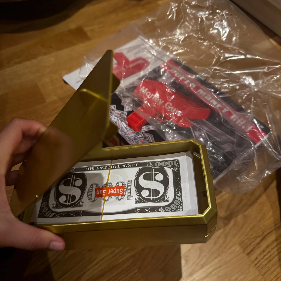 Money Gun för stora födelsedagar - 2