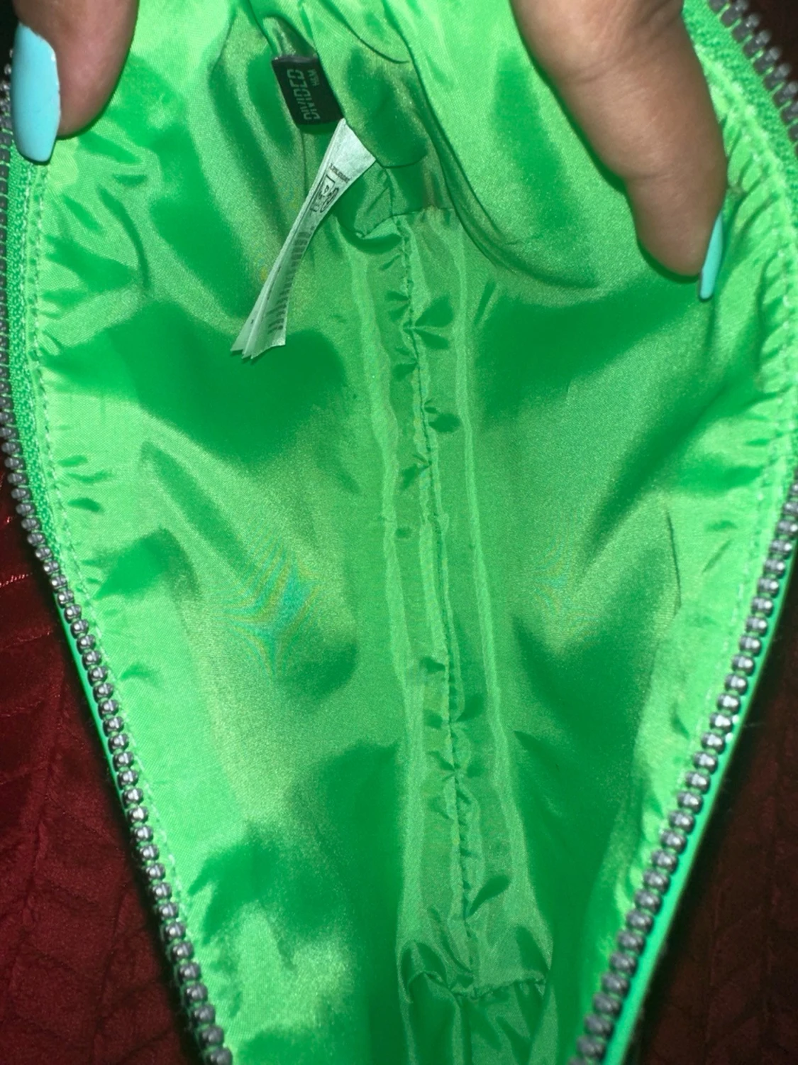 Grön axelväska från H&M - 3