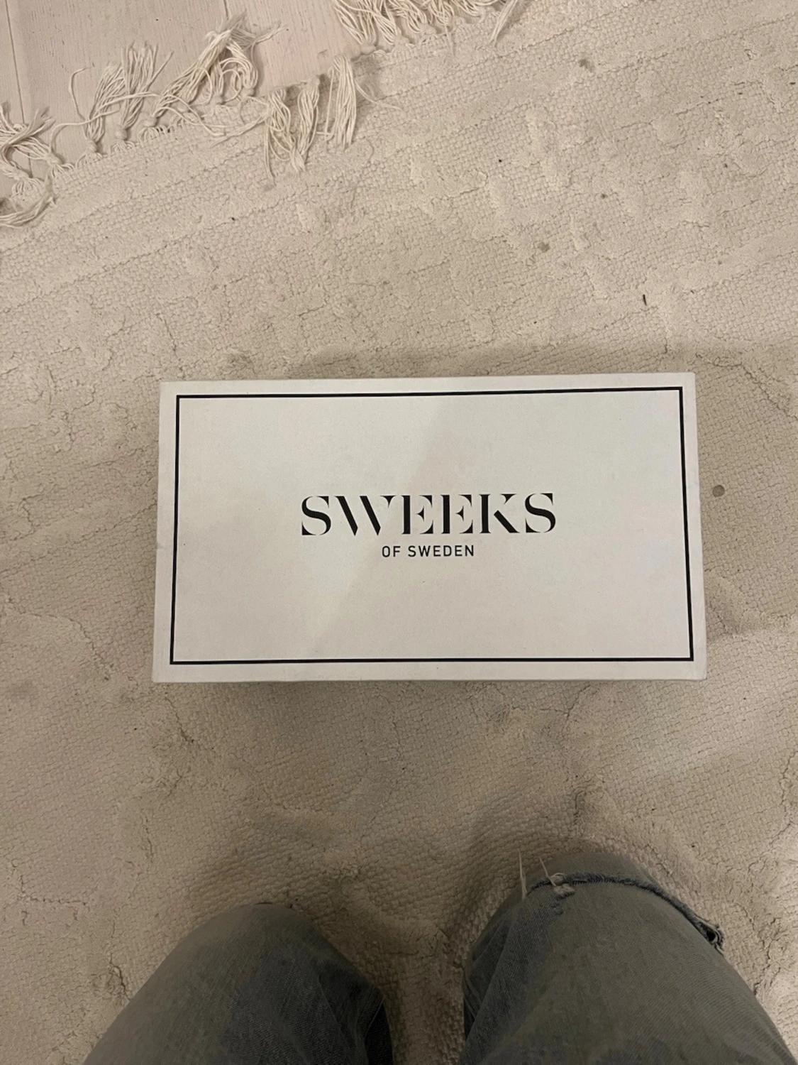 Mörkgrå tofflor från Sweeks, stl 46 - 3