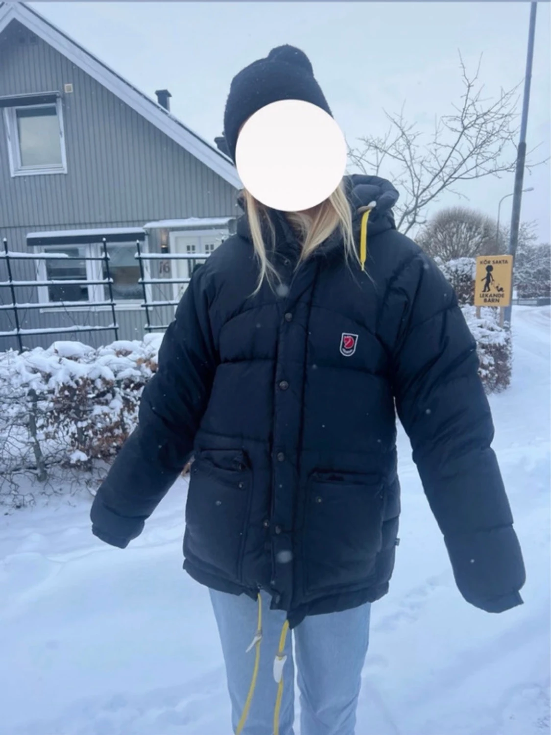 Fjällräven Dunjacka Svart