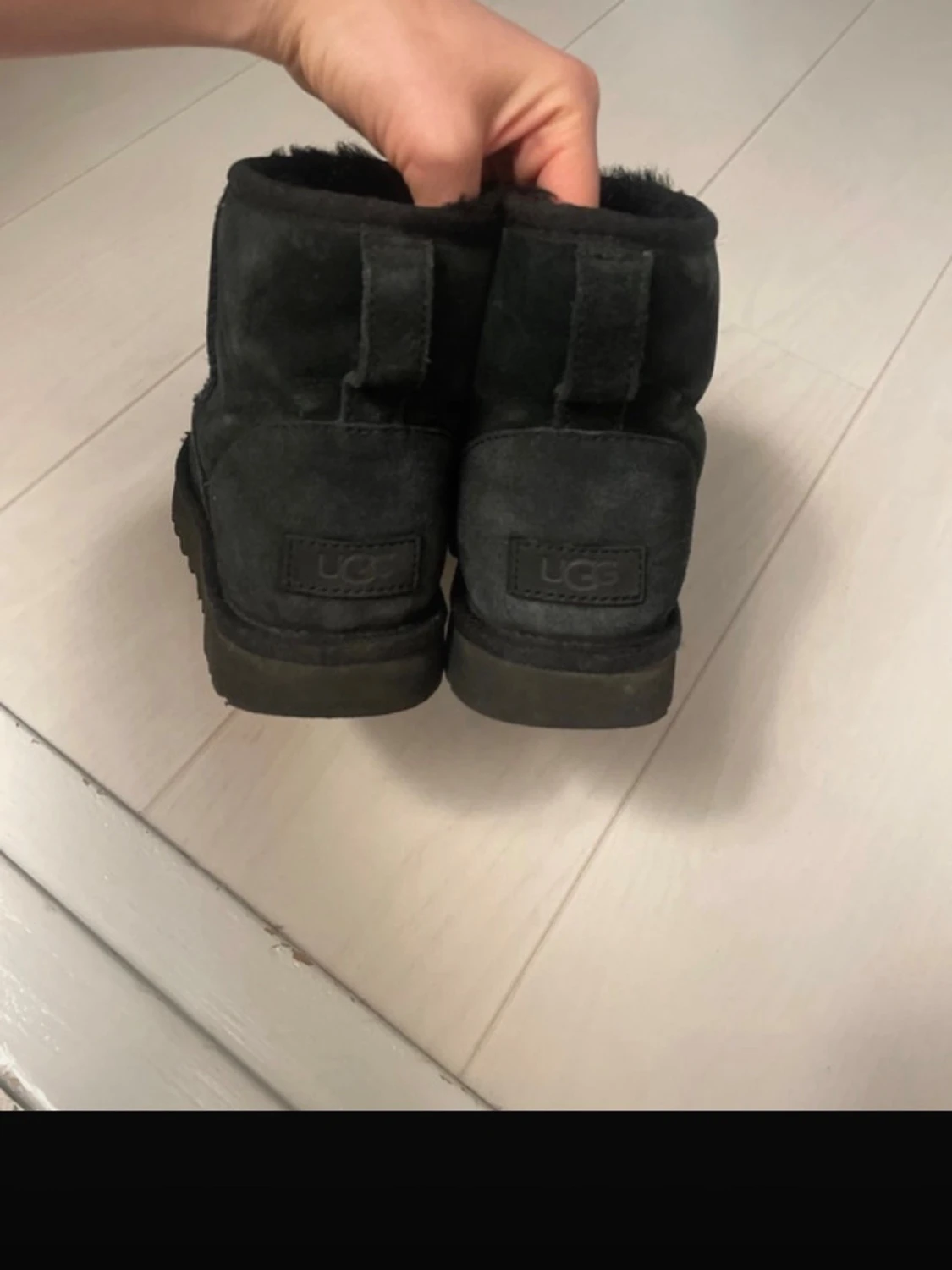 Svarta UGGs 