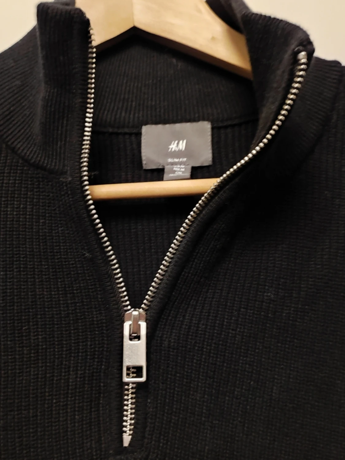 Svart half zip tröja H&M - 1