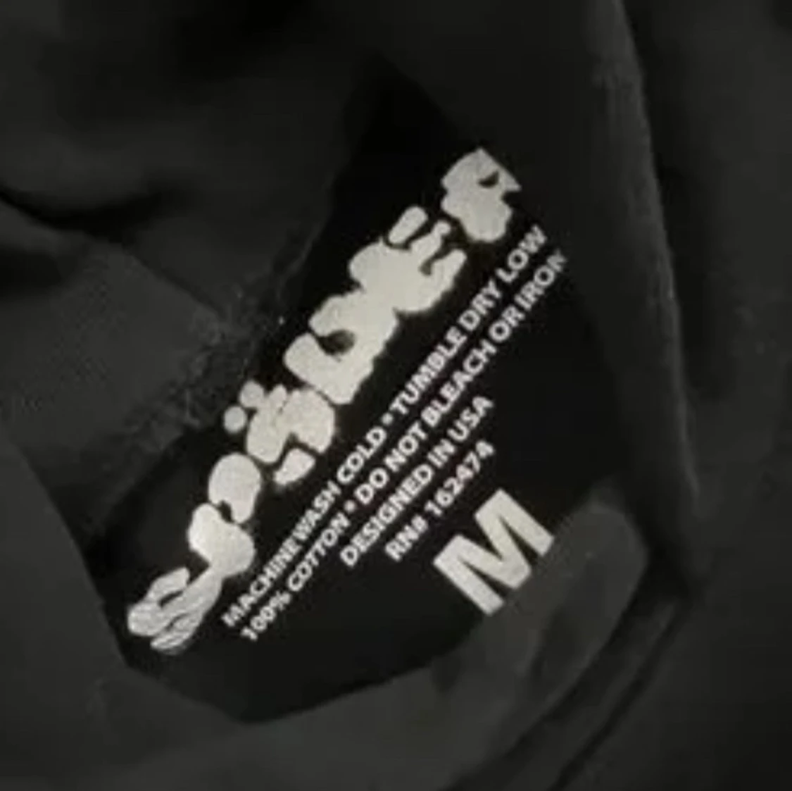 Sp5der hoodie svart - 1