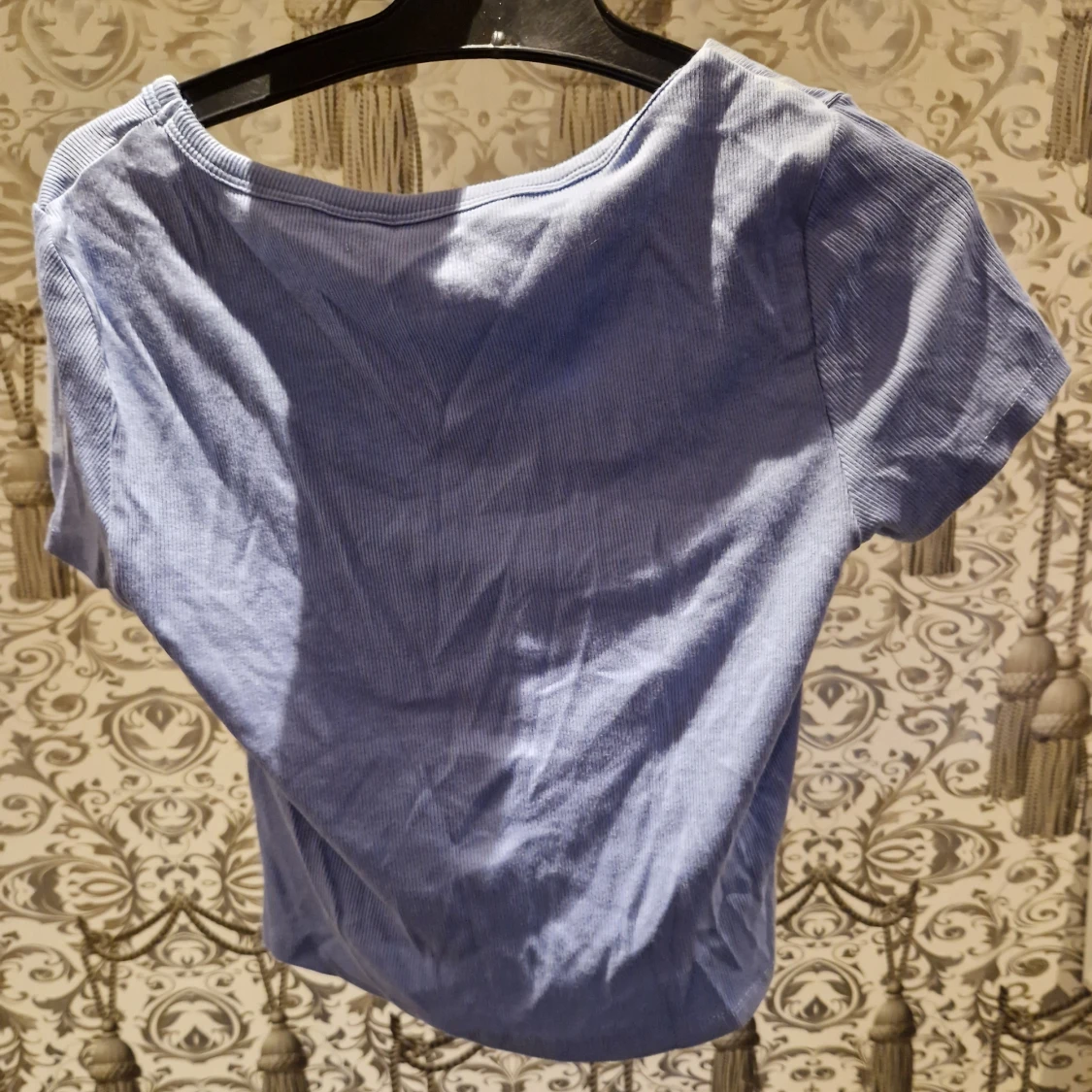 Ljusblå ribbad topp från Primark - 1