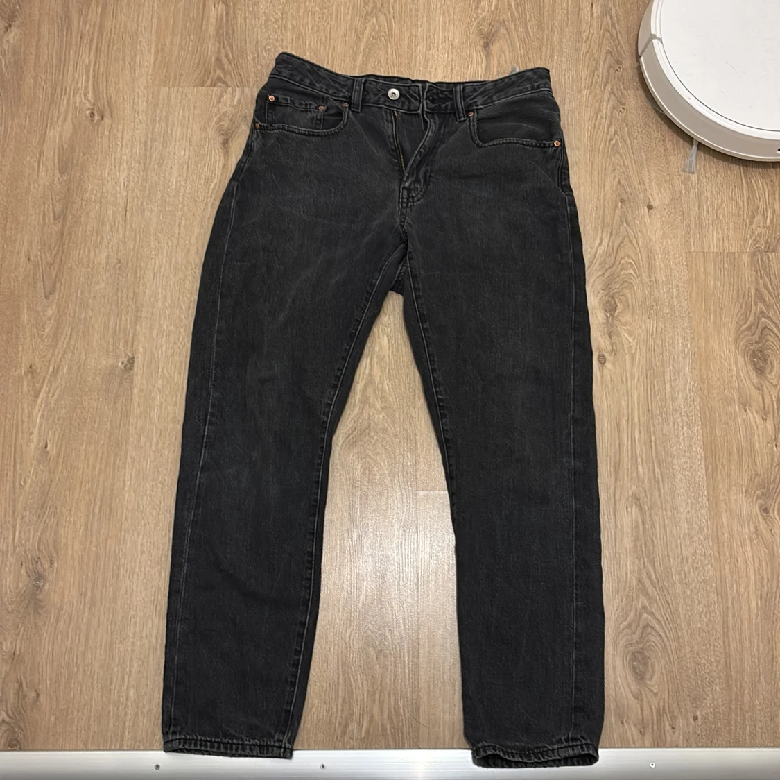 Svarta jeans från Vaillent, straight fit
