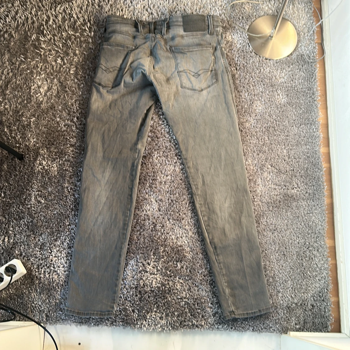 Grå Replay jeans hyperflex. Storlek: 32 32 - 1
