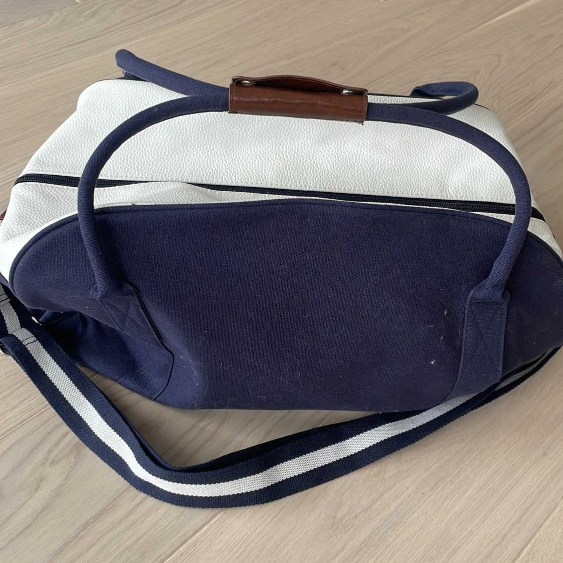 Blå och vit weekendbag från Polo Ralph Lauren - 1