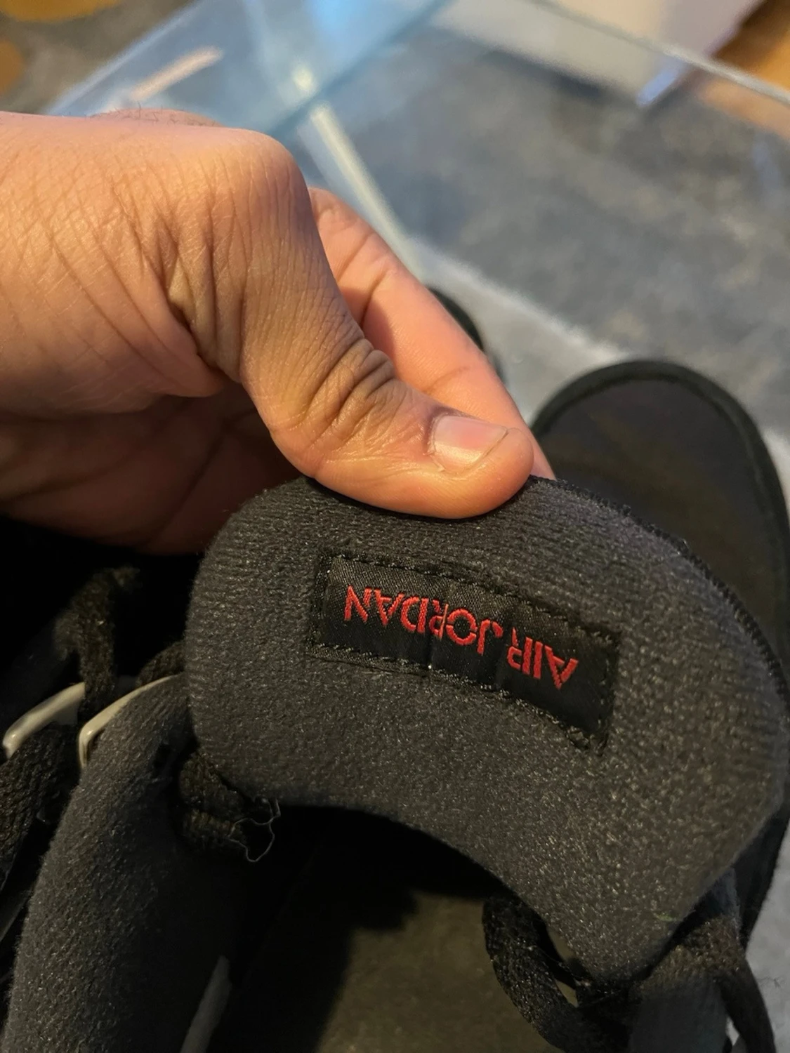 Svarta Nike Air Jordan 4 sneakers - 5