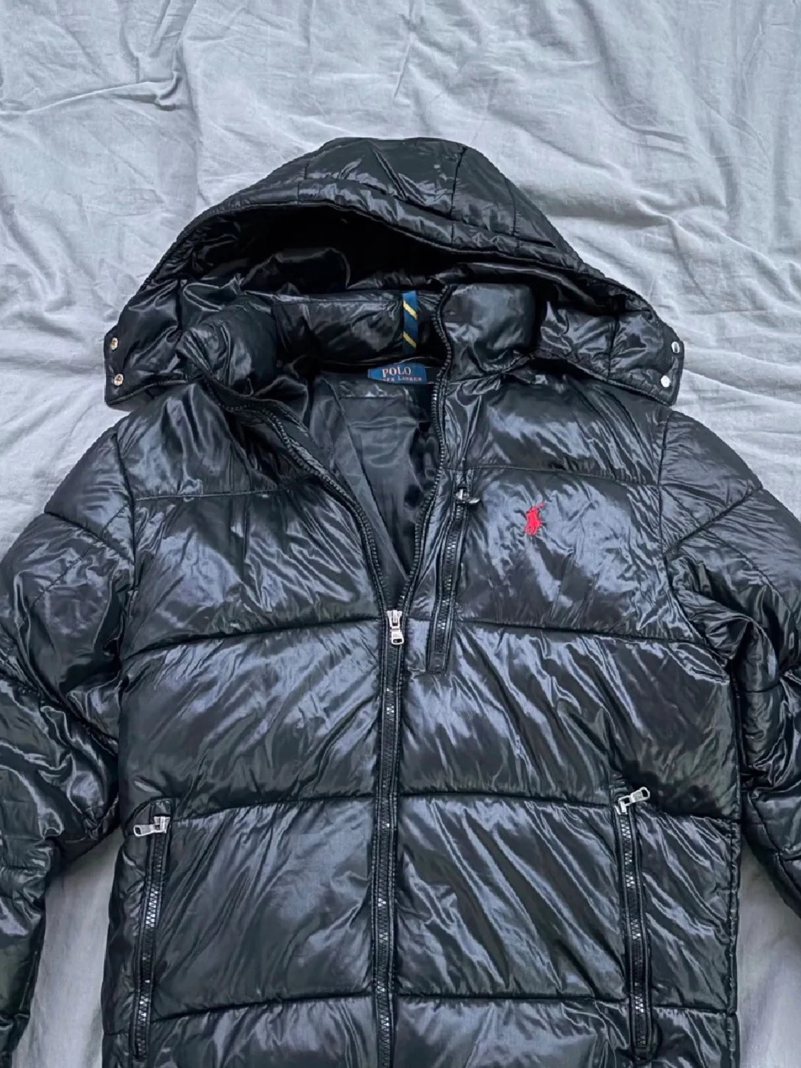 Svart pufferjacka från Polo Ralph Lauren - 2