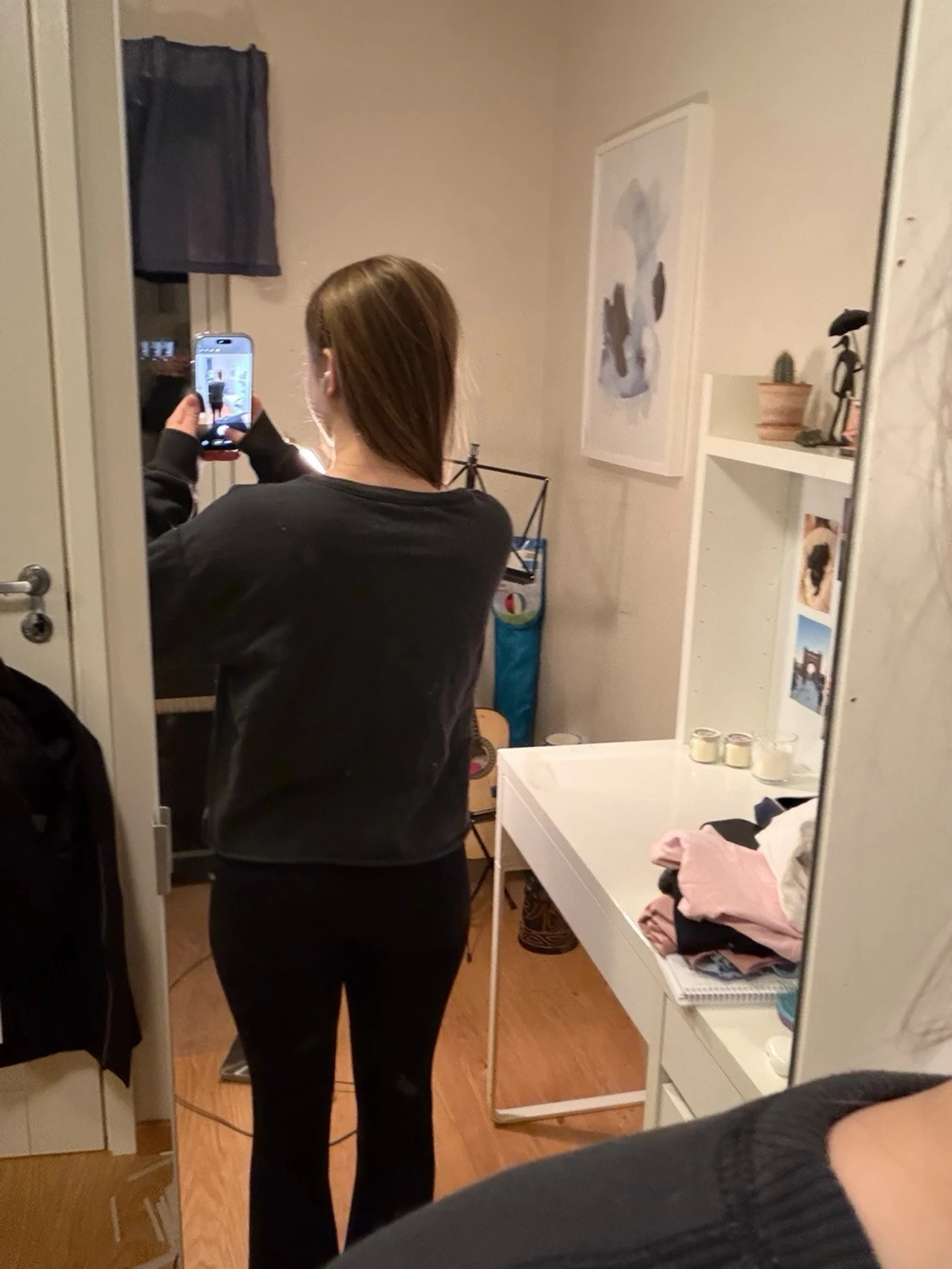 Mörkgrå sweatshirt - 1