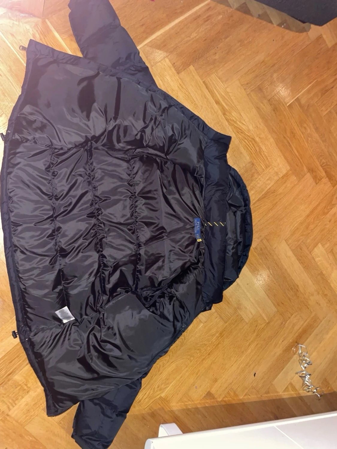 Svart pufferjacka från Polo RL - 1