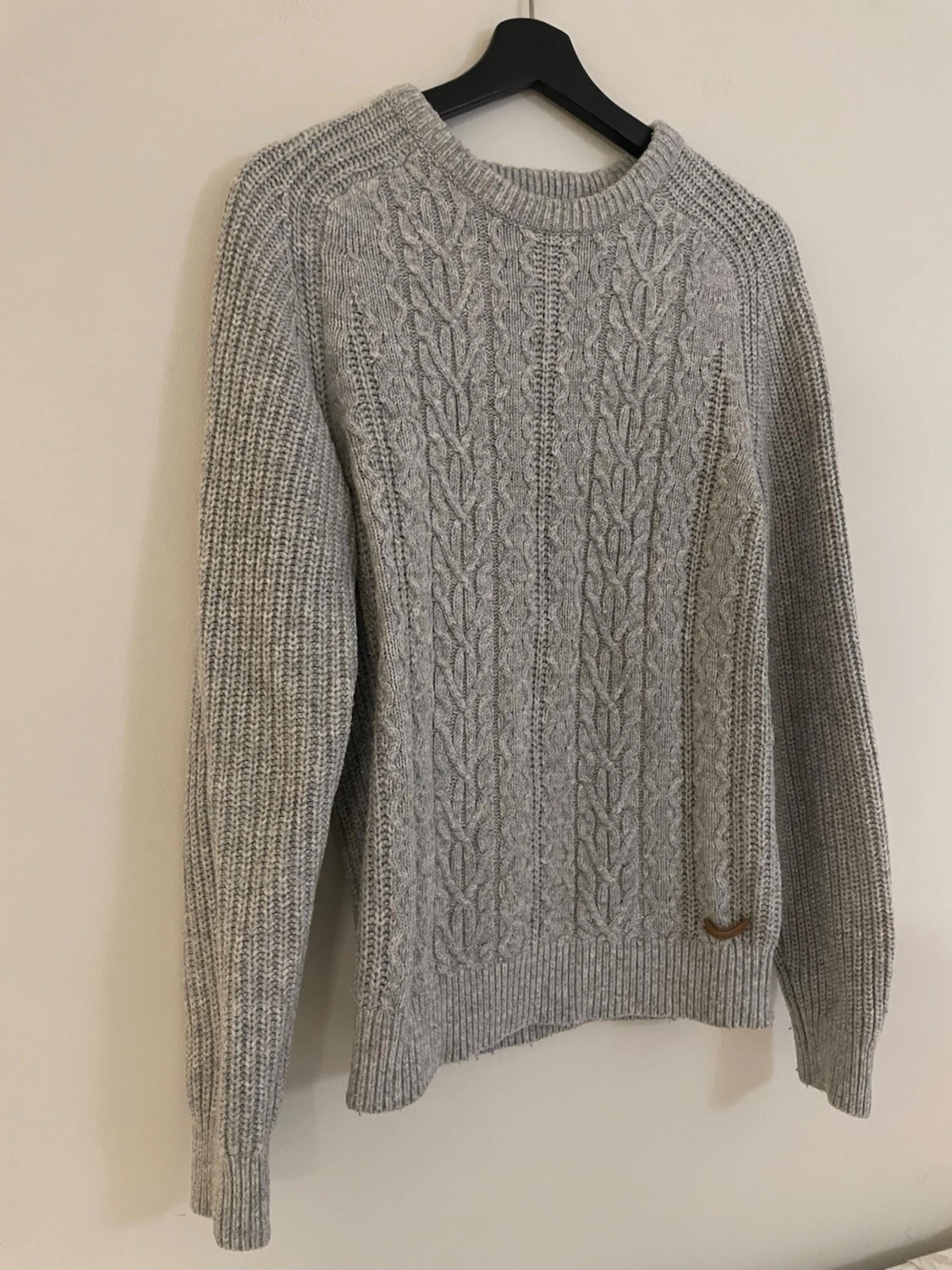 Ljusgrå stickad tröja från Pier one - 1
