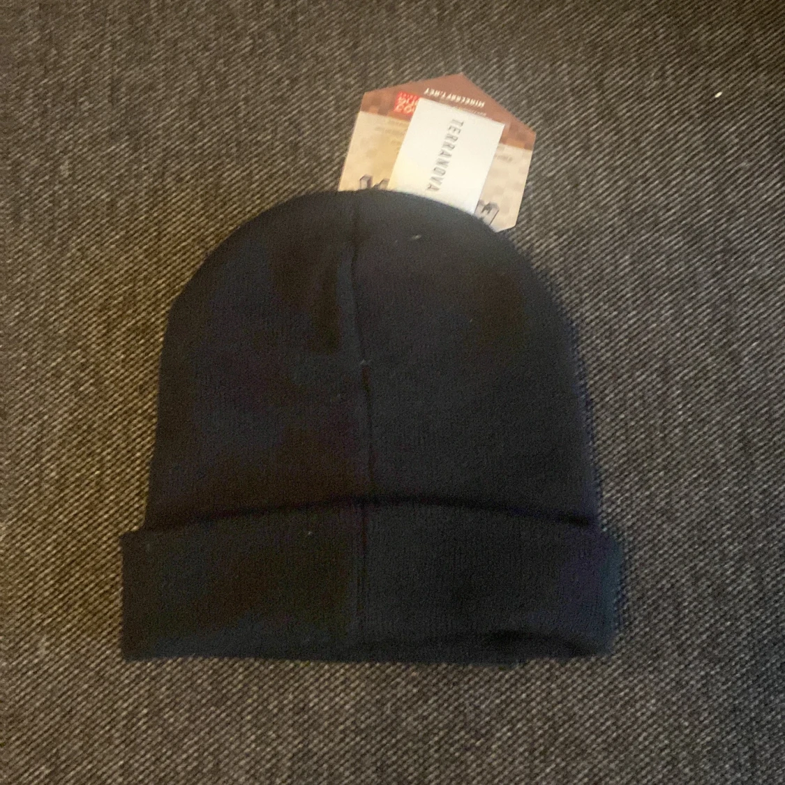 Svart Minecraft mössa med creeper-motiv - 1