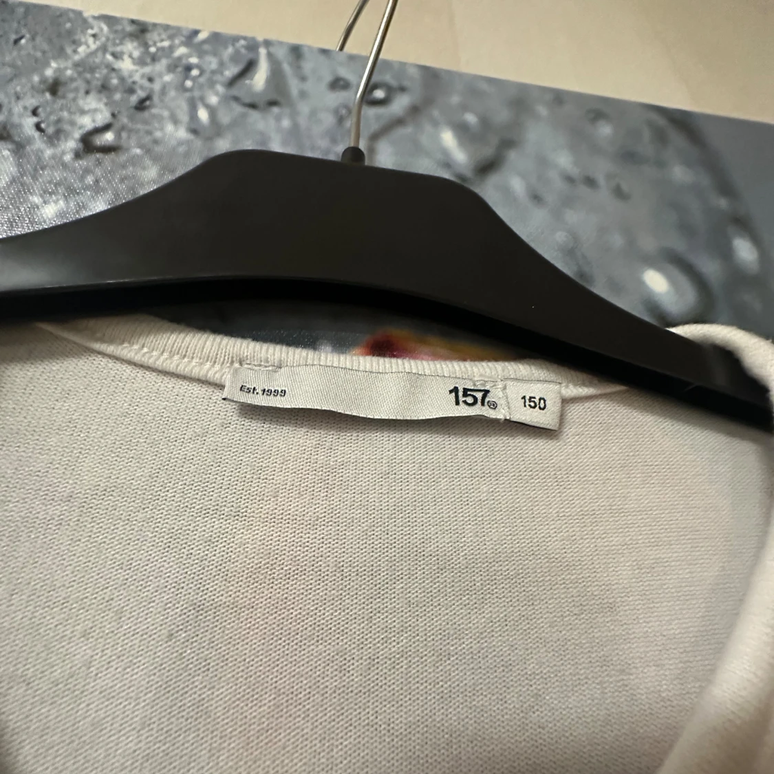 Vit bolerotopp med knyt från lager 157 - 2