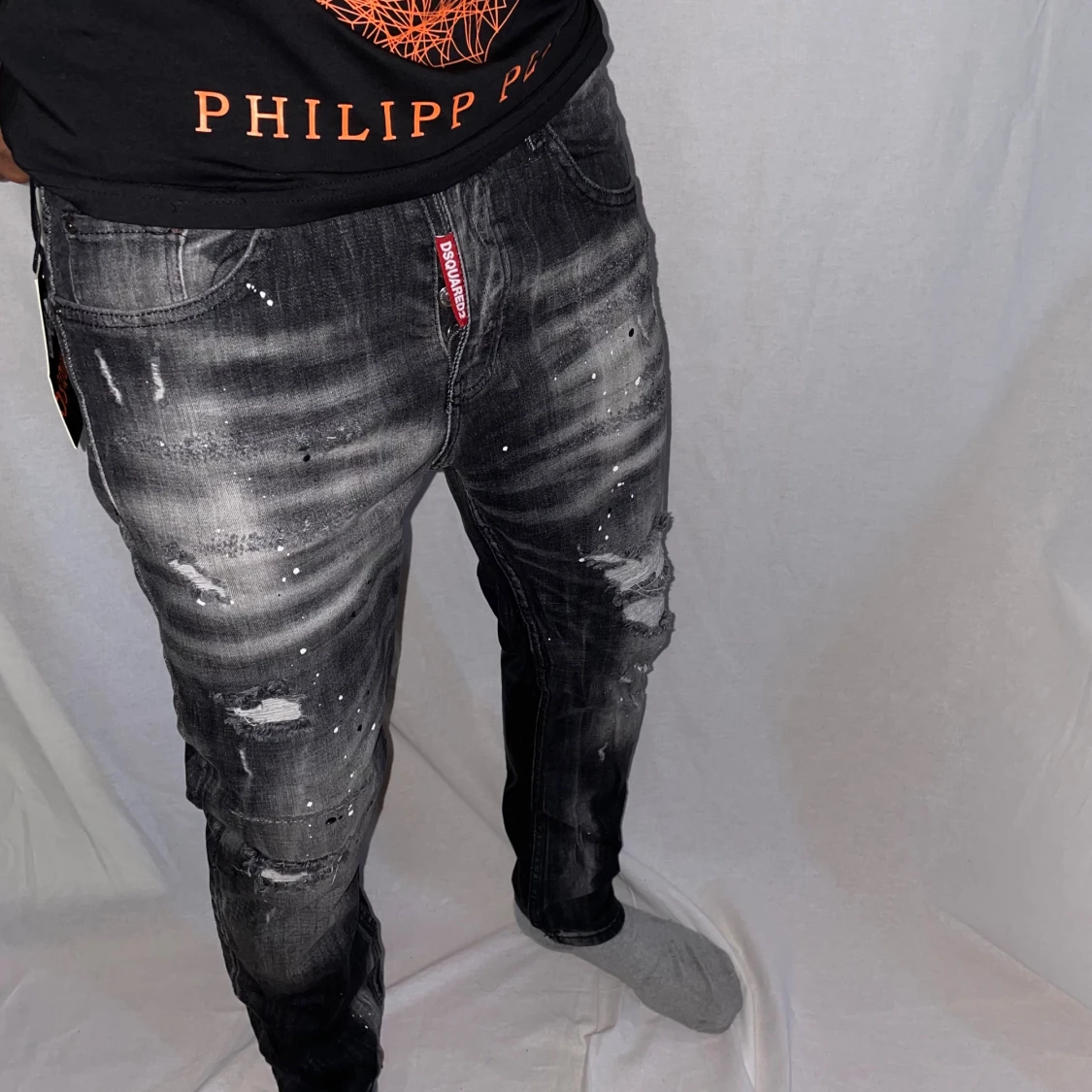 Dsquared jeans strl 50 svart - 2