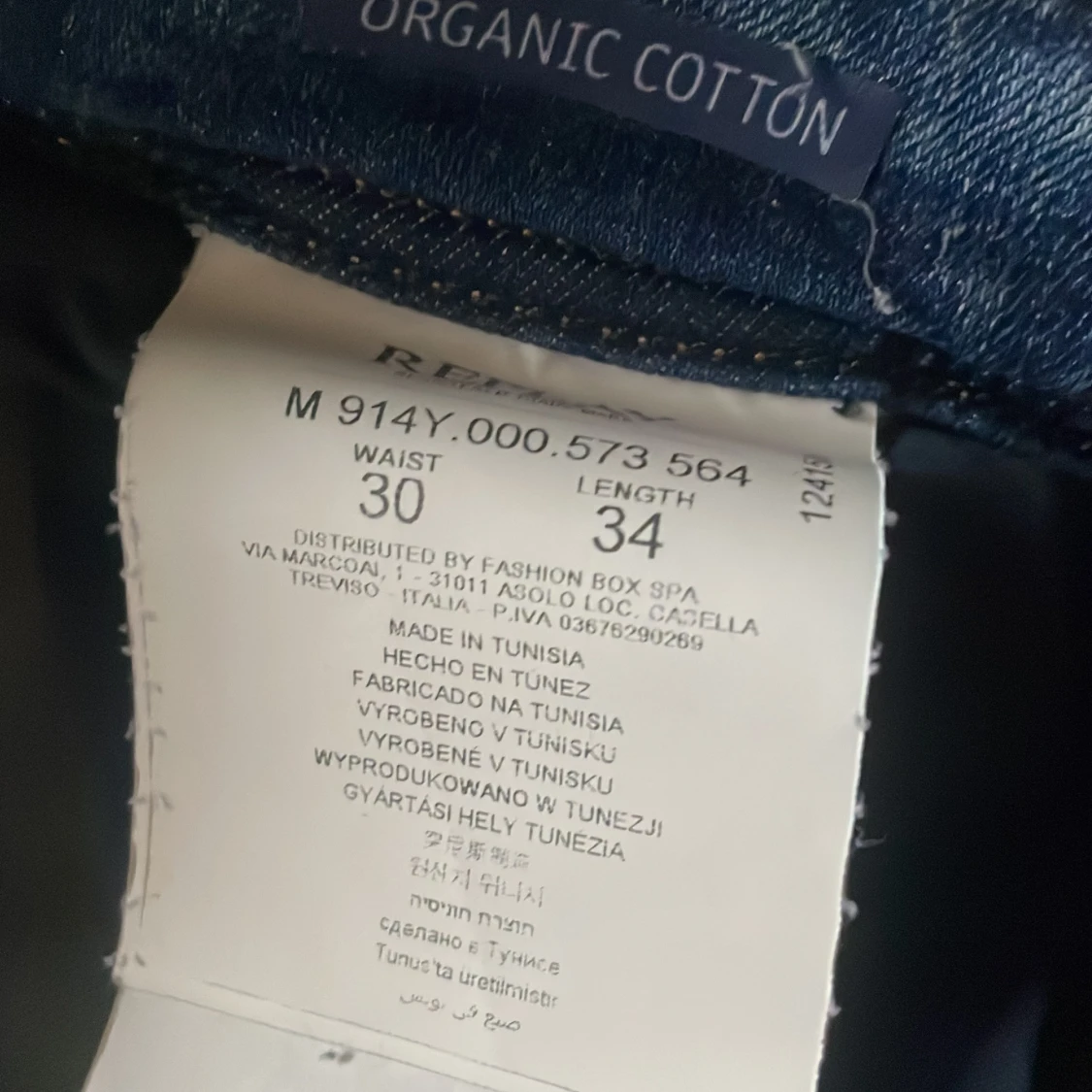 Replay jeans med feta slitningar - 3