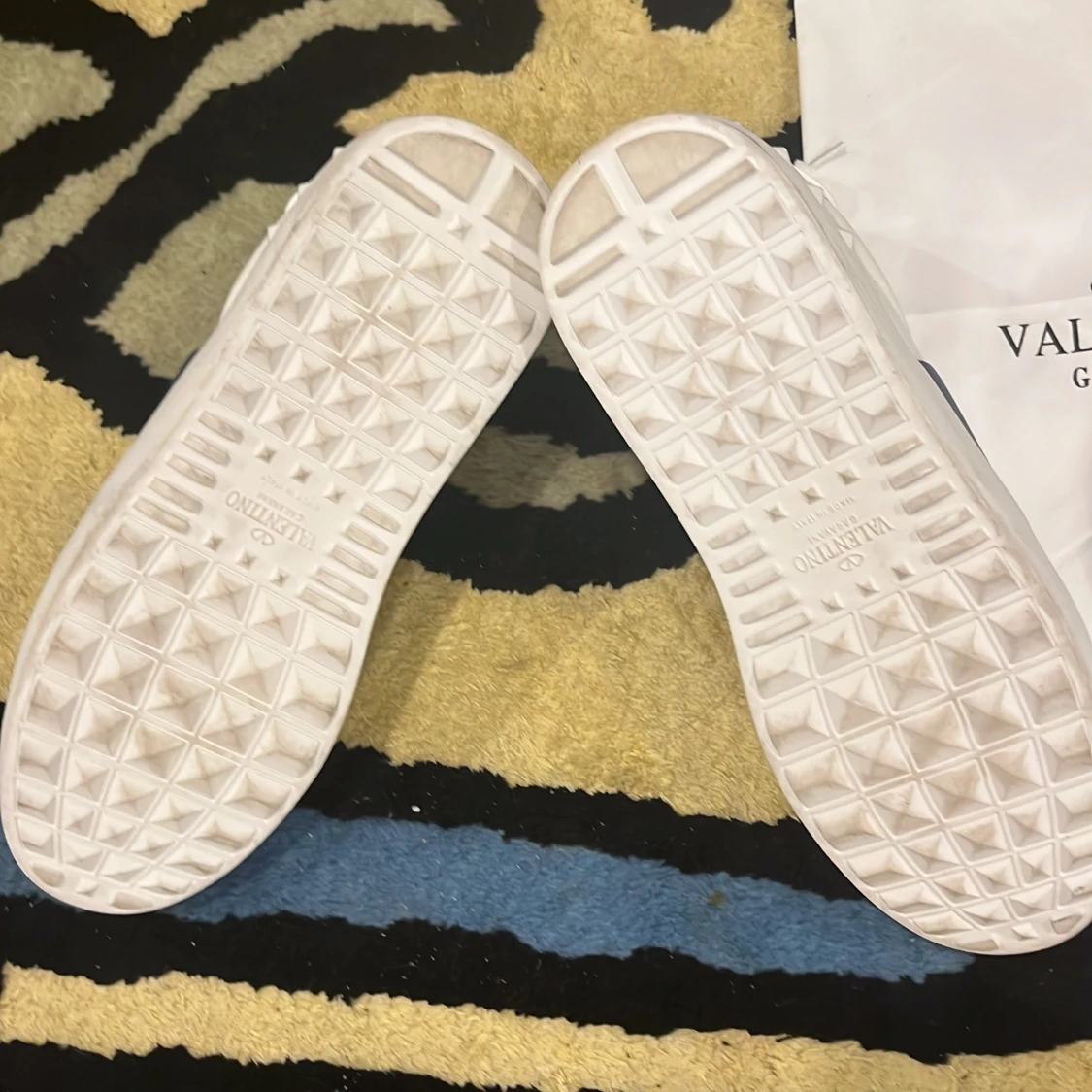 Valentino Garavani Open sneakers vit/blå - 2