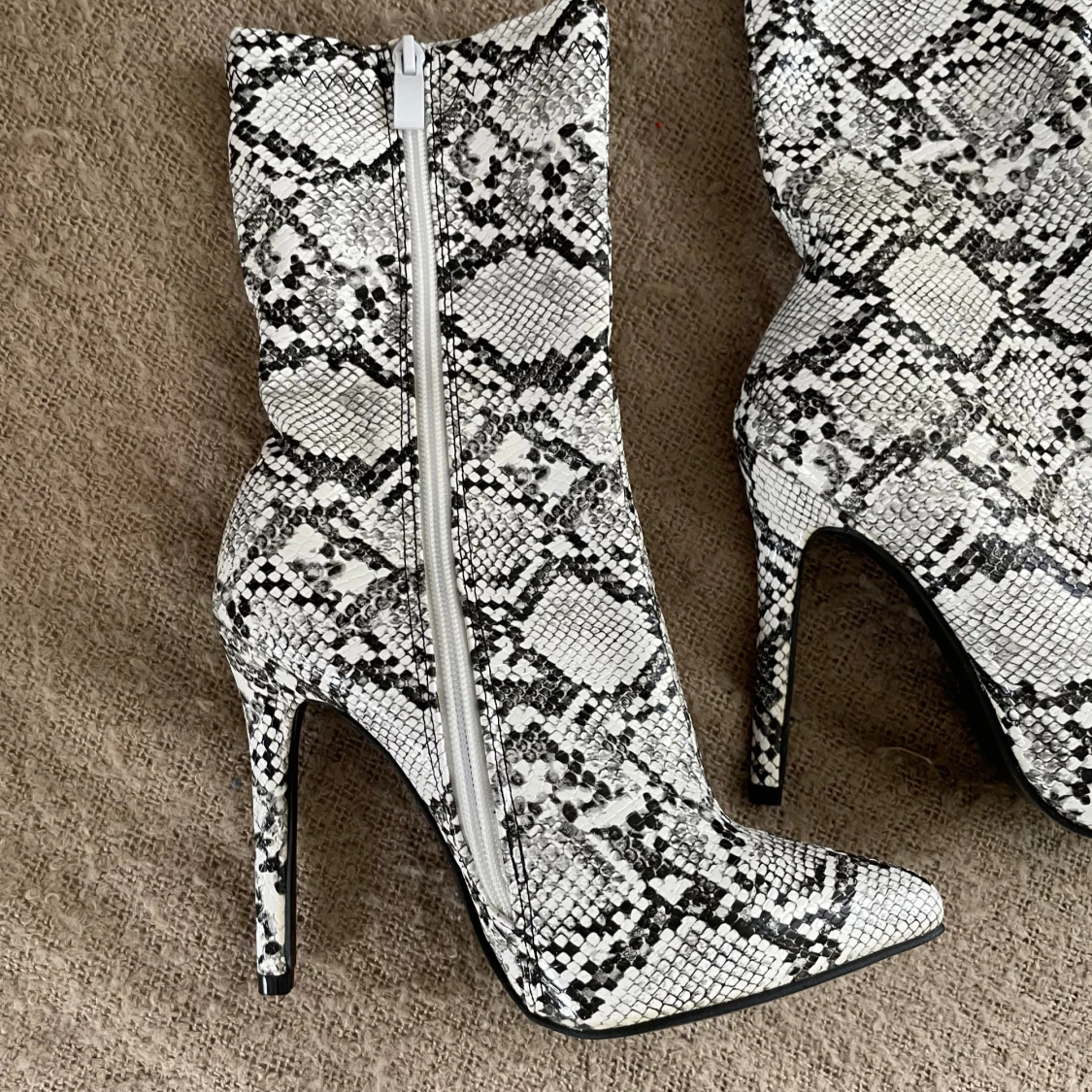 Snakeskin Boots - 1