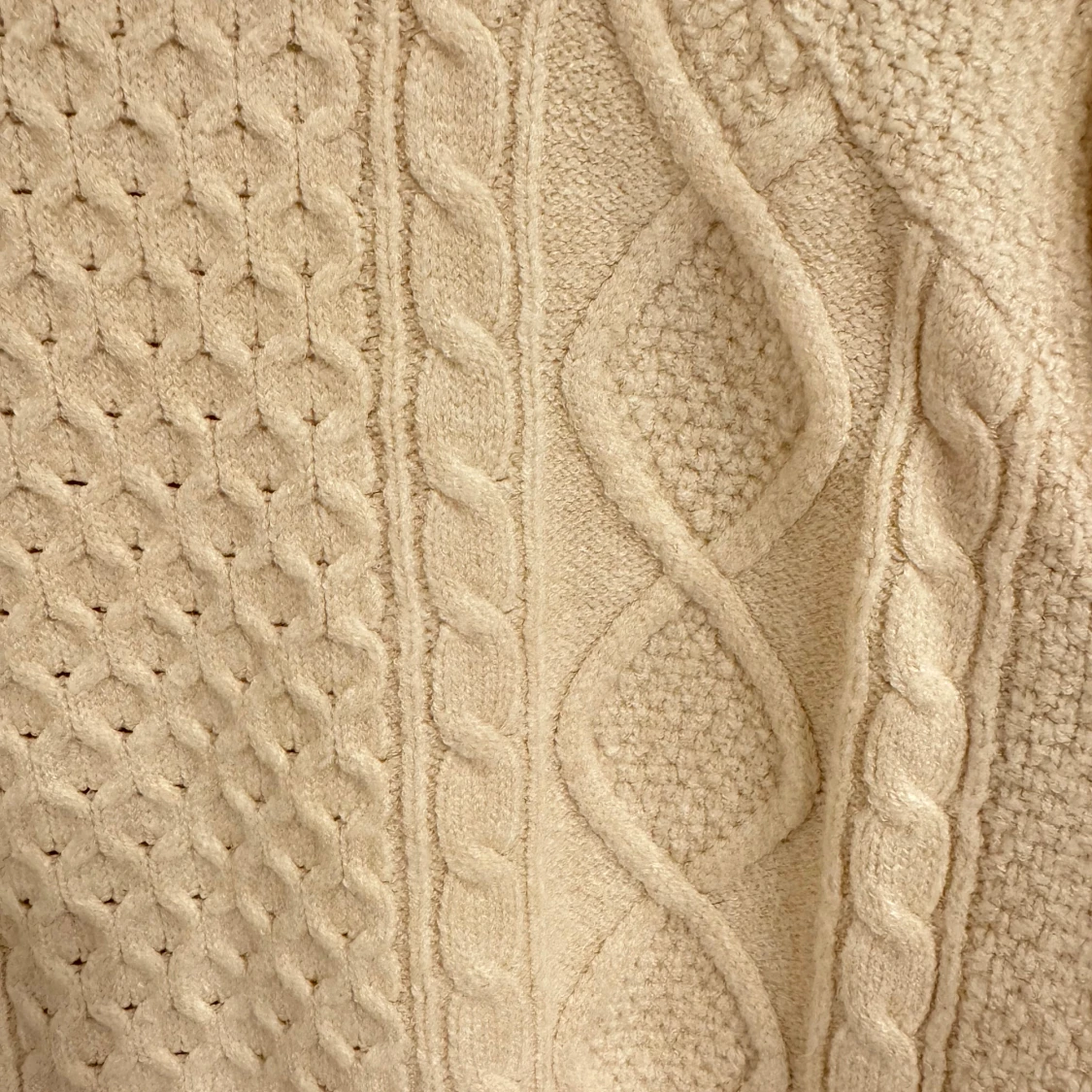 Beige tröja med flätmönster Primark - 2