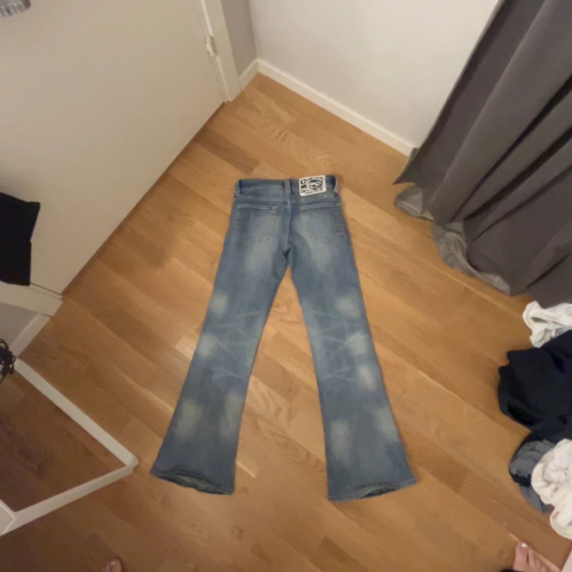 Cheap Monday ljusblå bootcut jeans - 2