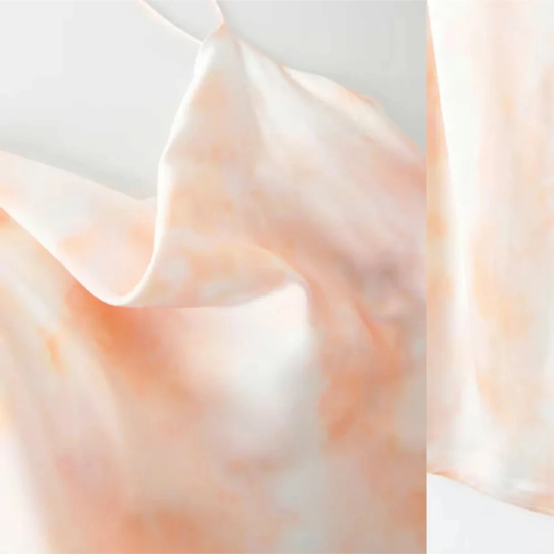 Rosa satin klänning  - 3