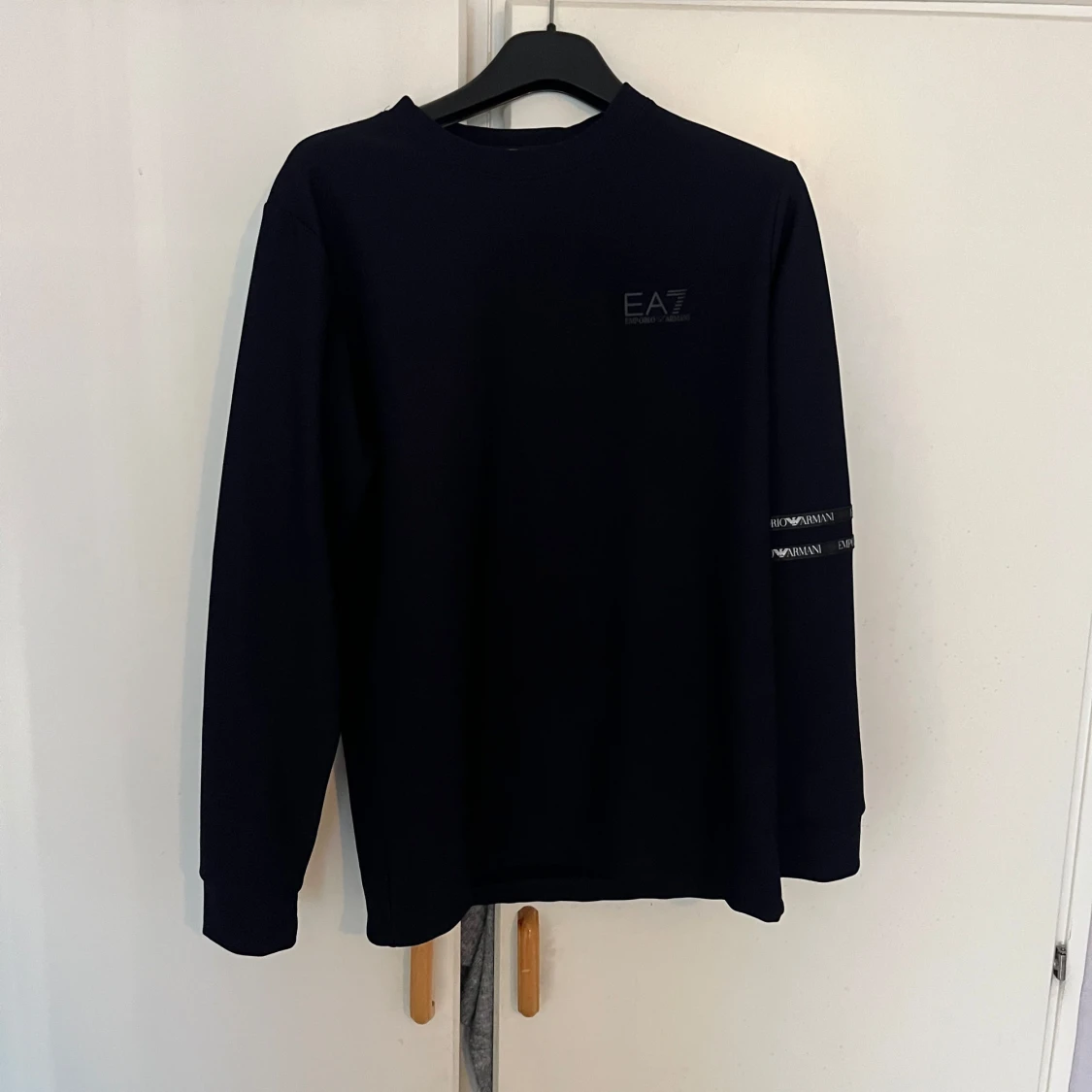 Blå långärmad tröja EA7 Armani