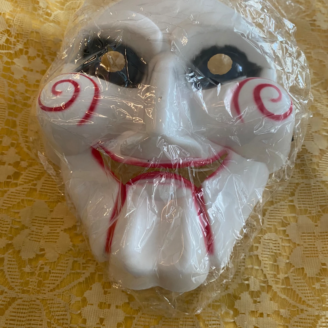 Grön ansiktsmask / Mask  - 1