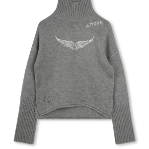 ⭐️Amour Zadig&Voltaire polo tröja⭐️ - Säljer en grå Amour polotröja från Zadig & Voltaire då den inte längre kommer till användning. Tröjan är använd med försiktighet och är därför i super bra skick! Passar storlek XS/S Nypris 2000kr