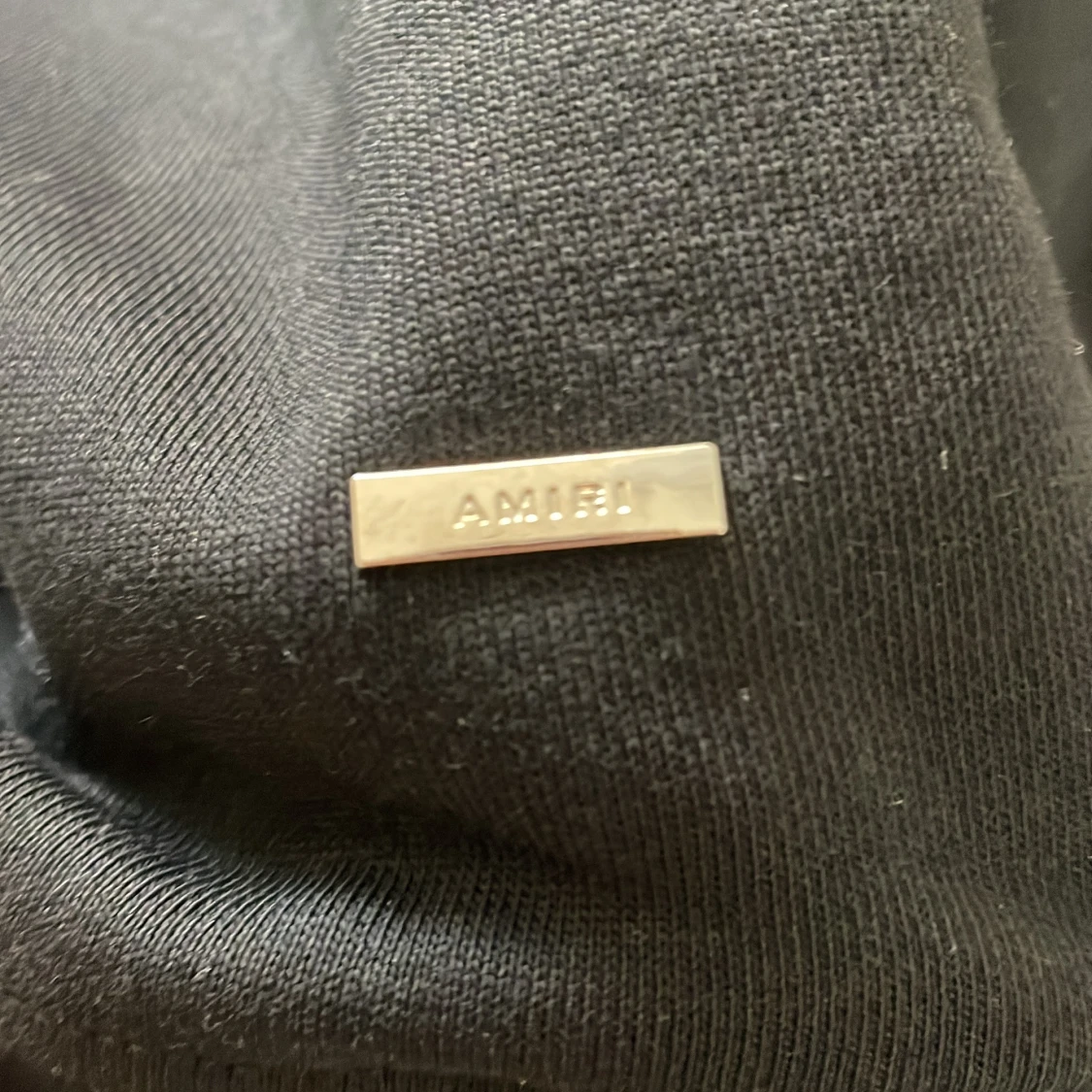 Svart hoodie från Amiri med tryck - 2