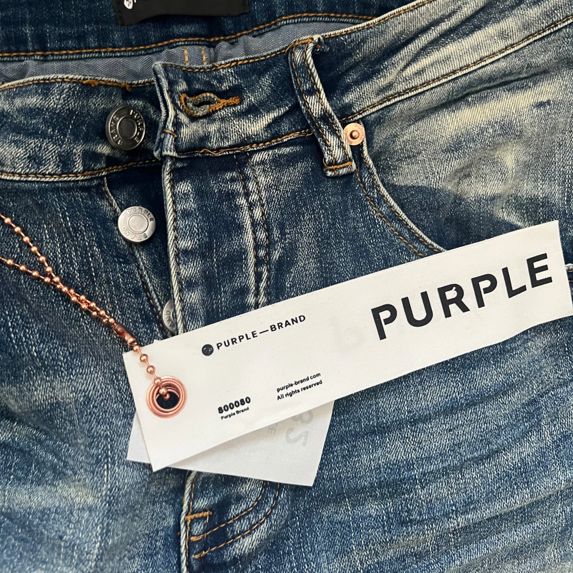 Blåa Purple Jeans - 2