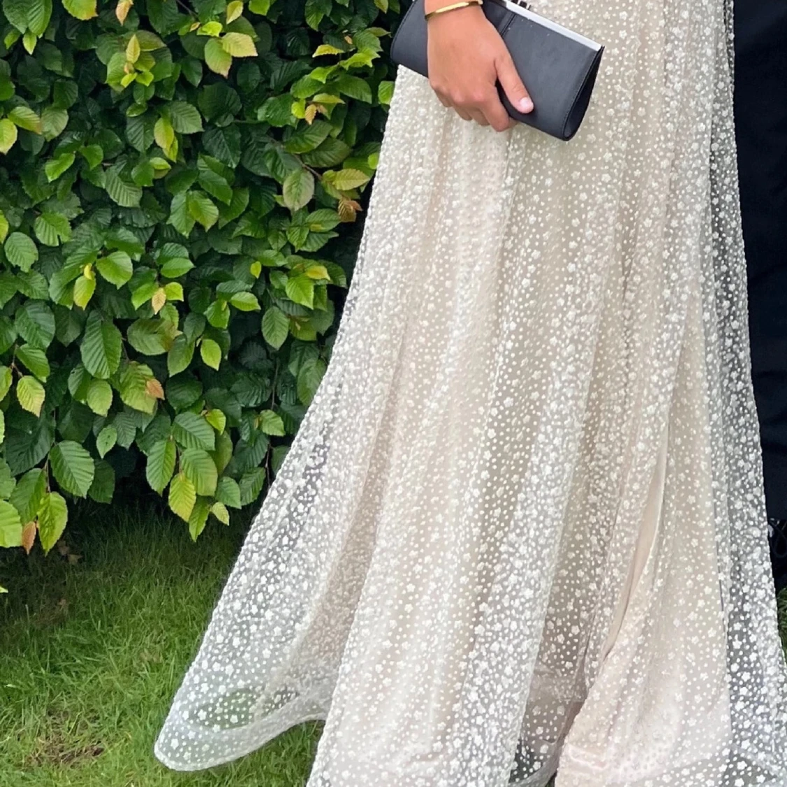 Vit/beige balklänning  - 1