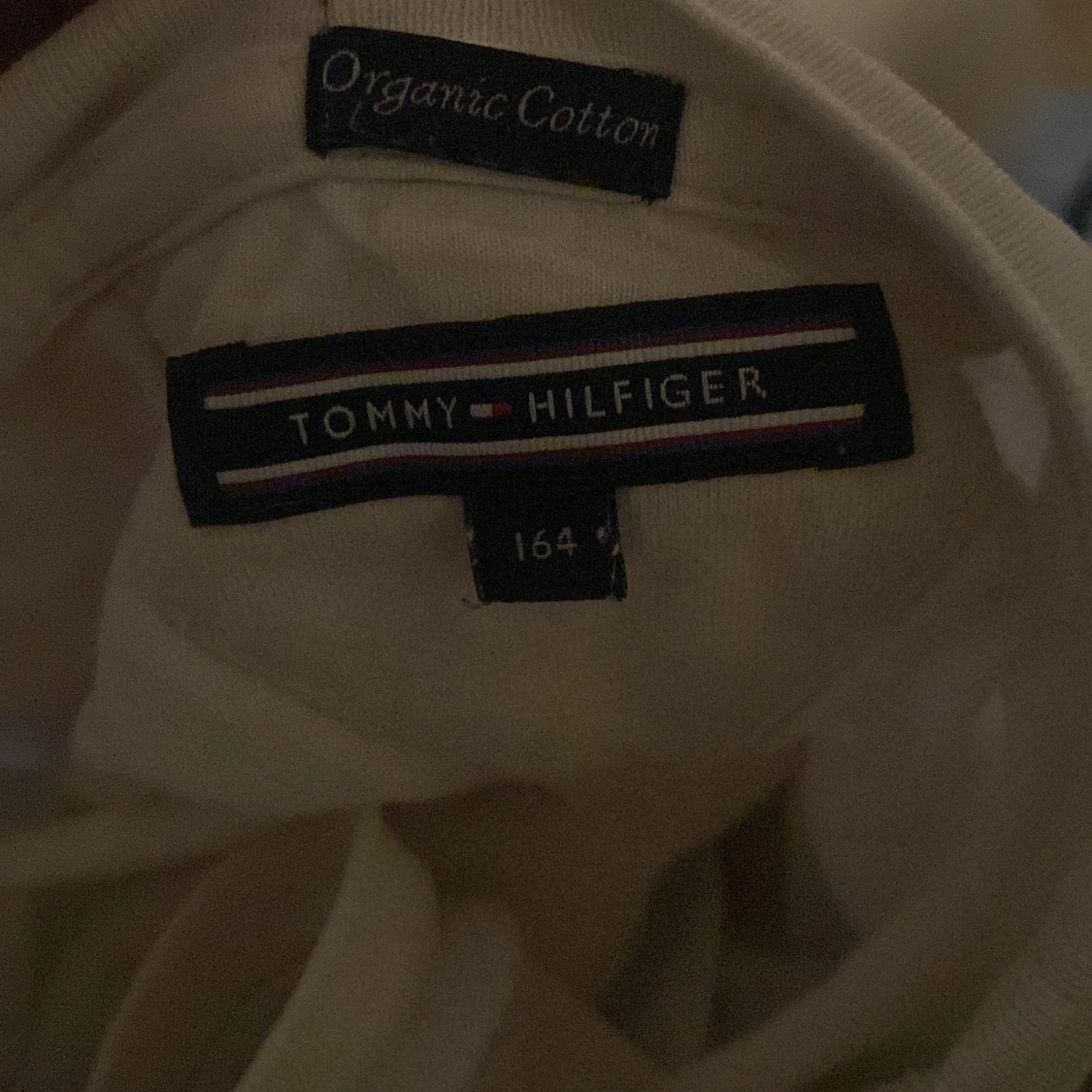 Vit långärmad tröja Tommy Hilfiger - 1