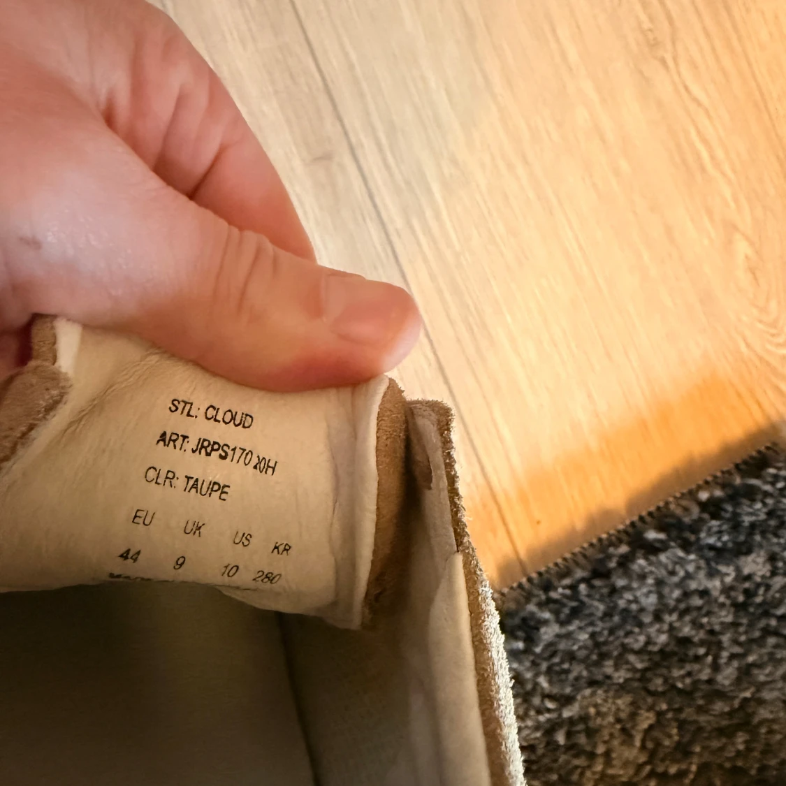 Taupe mockasneakers från Jim Rickey - 3